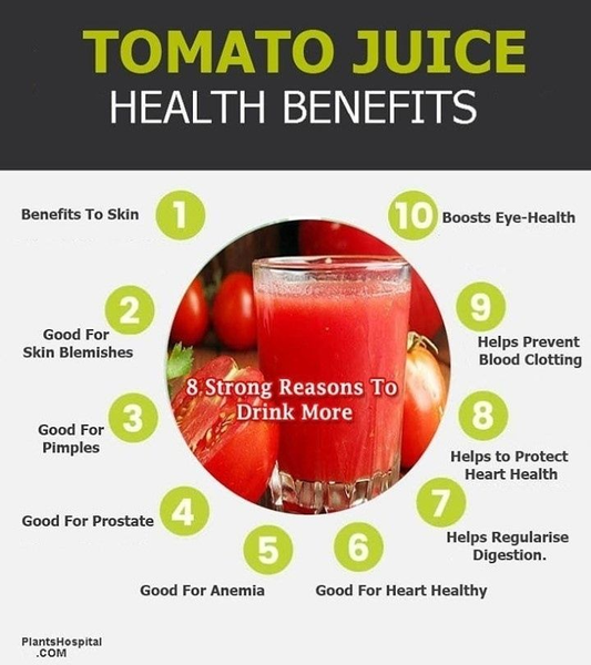 Dinh dưỡng và tác dụng của nước ép cà chua