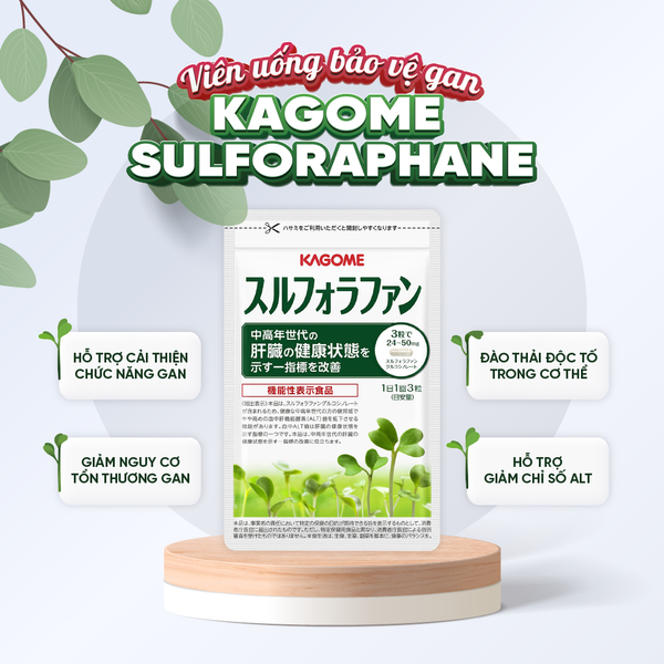 bổ gan Kagome Sulforaphane