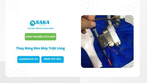 Thay Bóng Đèn Máy Triệt Lông