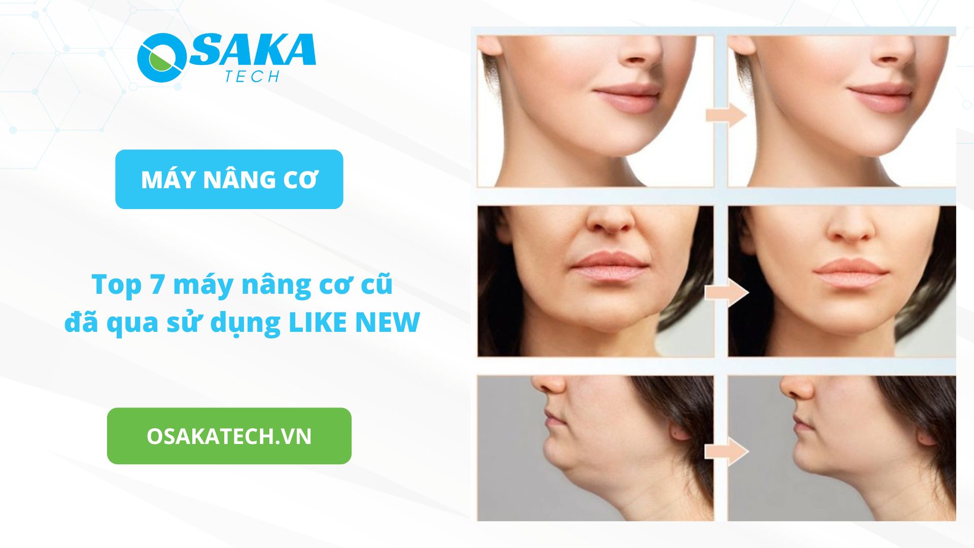 Top 7 máy nâng cơ cũ đã qua sử dụng LIKE NEW