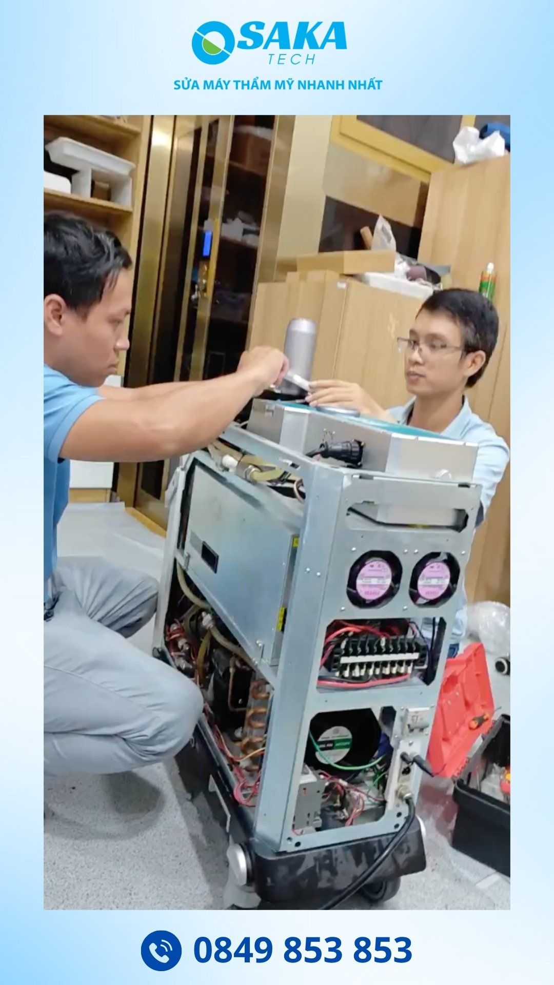 Sửa Máy Laser Q-Switched ND YAG LUCID Q-PTP Lỗi Màn Hình – Khôi Phục Cảm Ứng