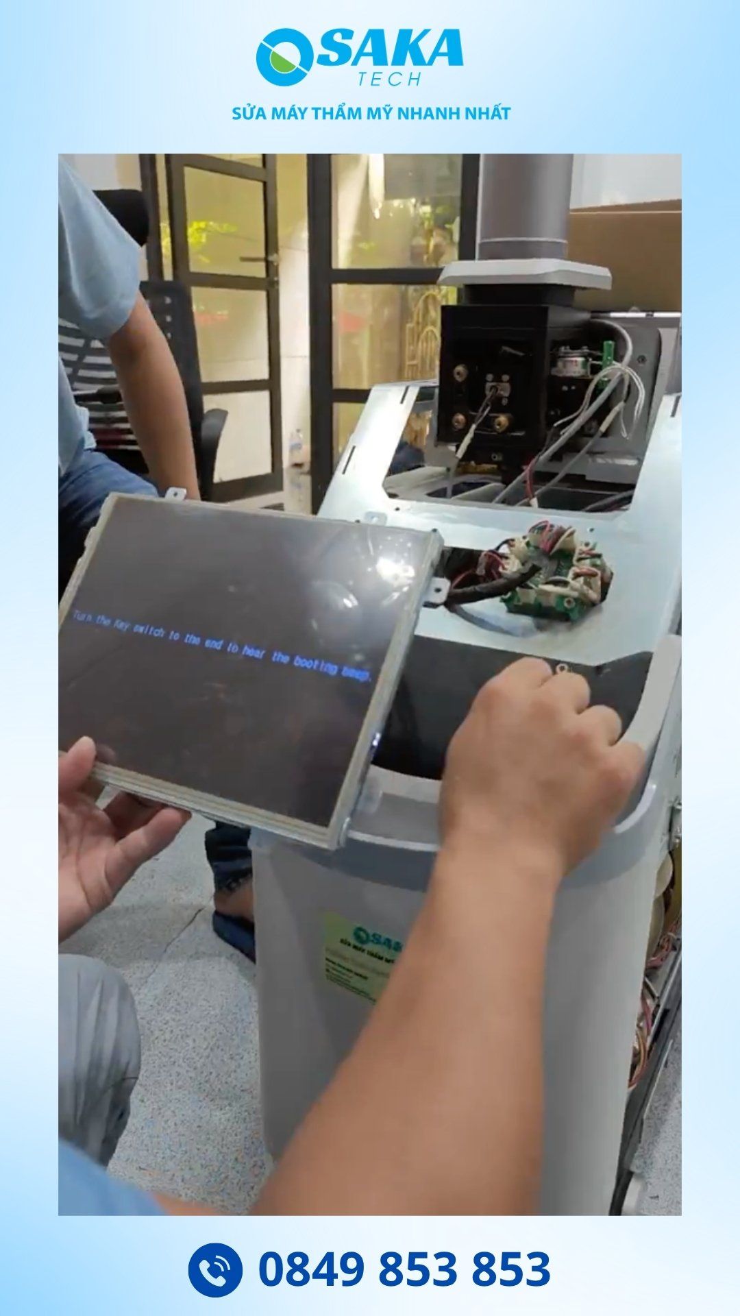 Sửa Máy Laser Q-Switched ND YAG LUCID Q-PTP Lỗi Màn Hình – Khôi Phục Cảm Ứng