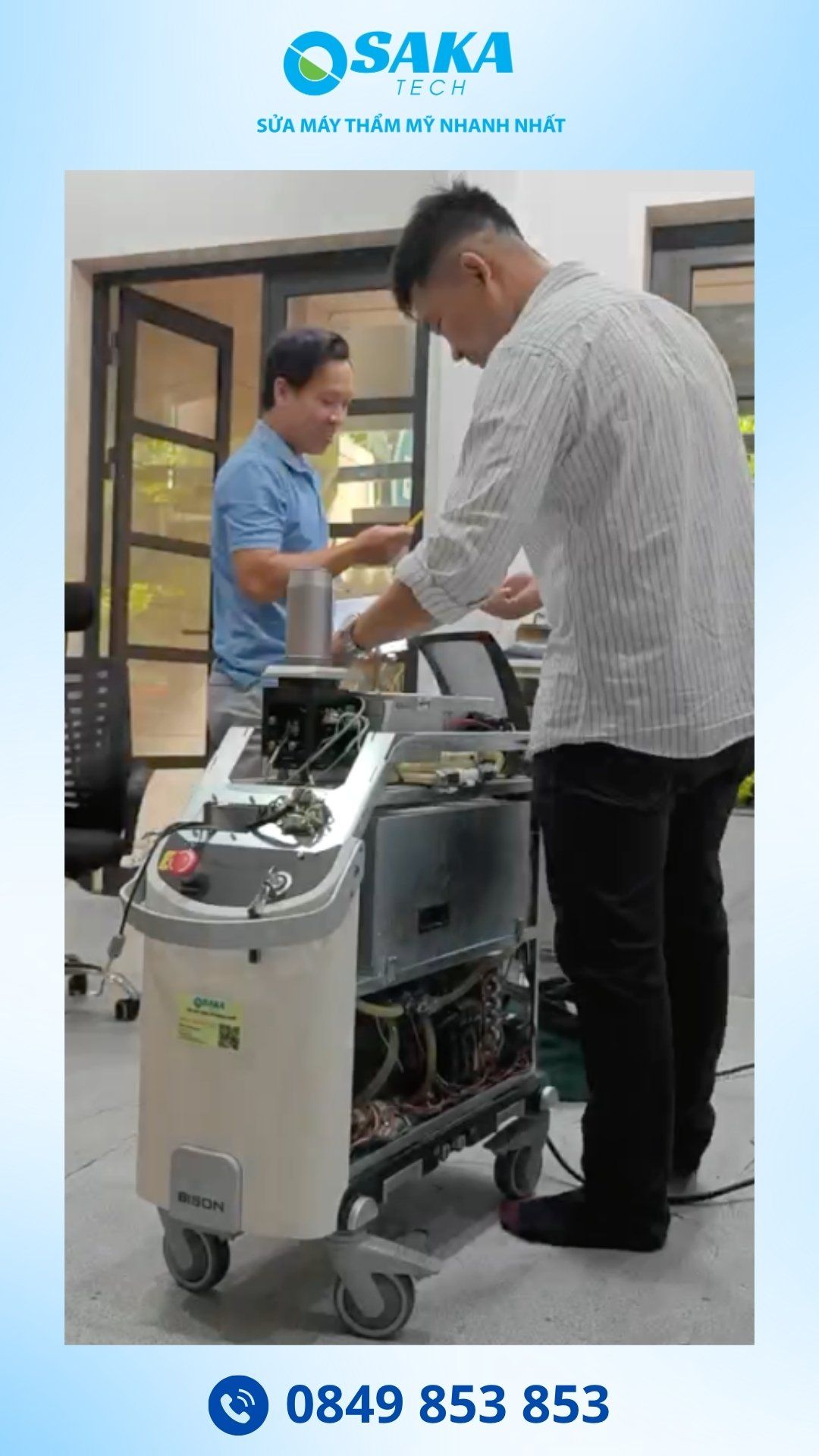 Sửa Máy Laser Q-Switched ND YAG LUCID Q-PTP Lỗi Màn Hình – Khôi Phục Cảm Ứng