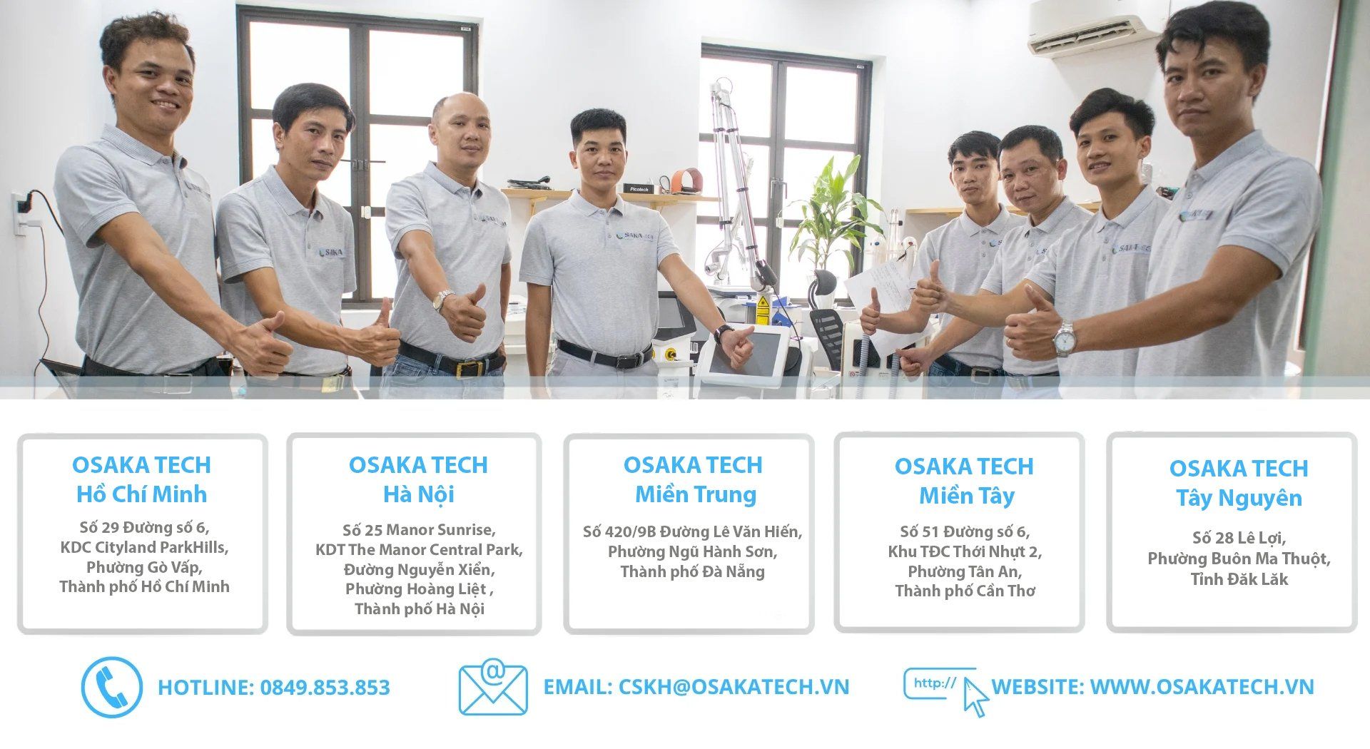 Liên hệ OSAKA TECH