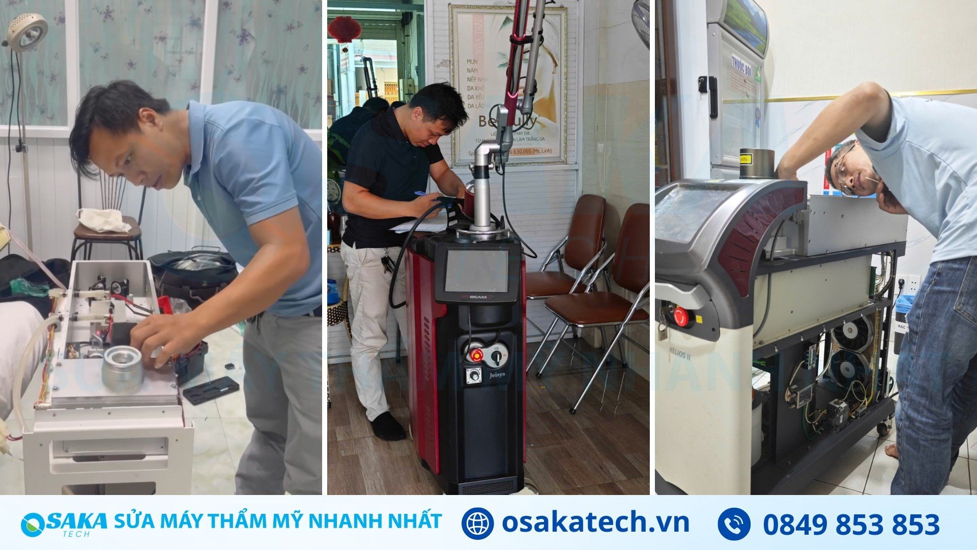 Lợi ích khi sửa máy trị nám