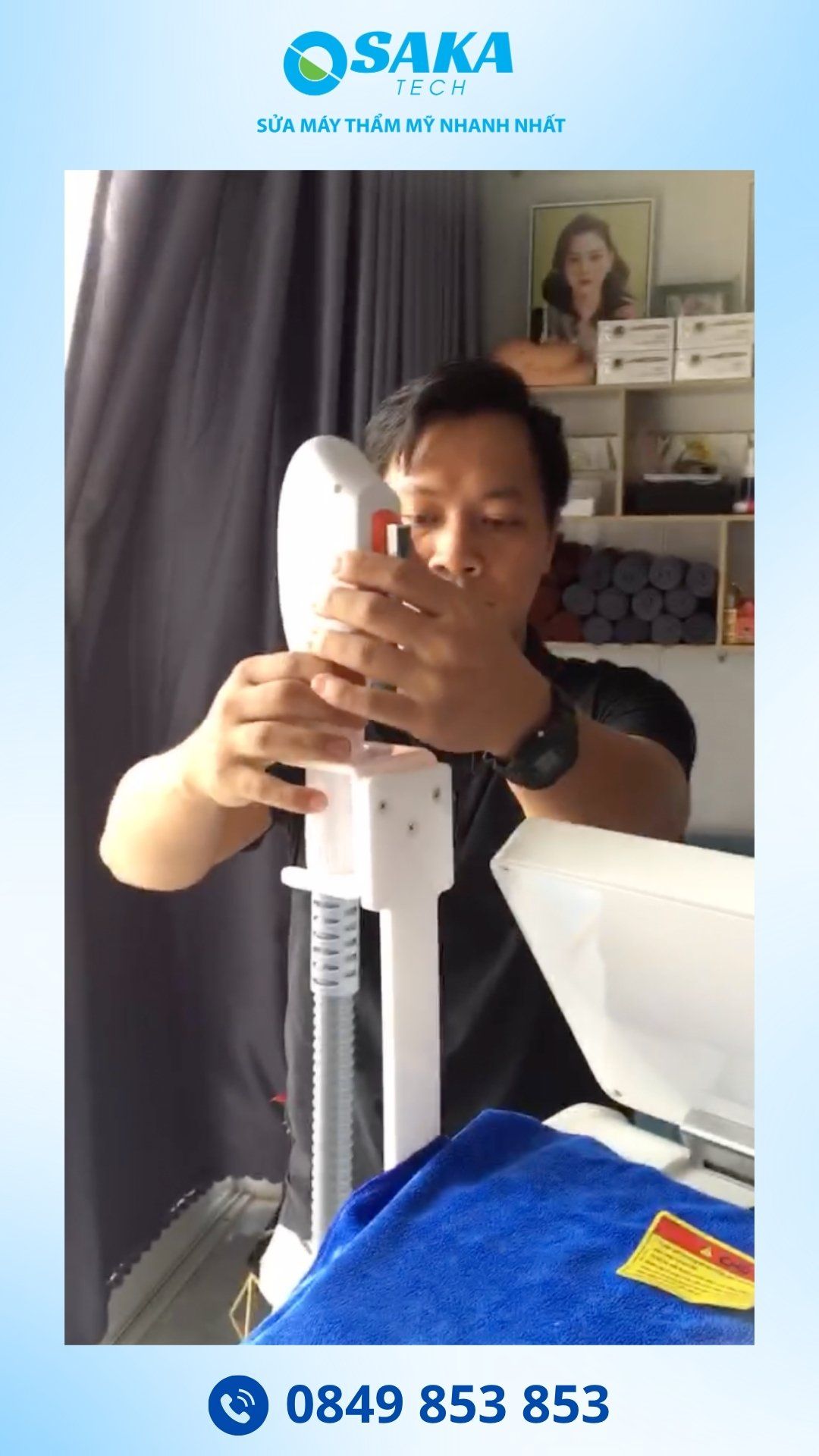 Thay Bơm Nước Máy 2in1 Hera Xóa Xăm Và Triệt Lông