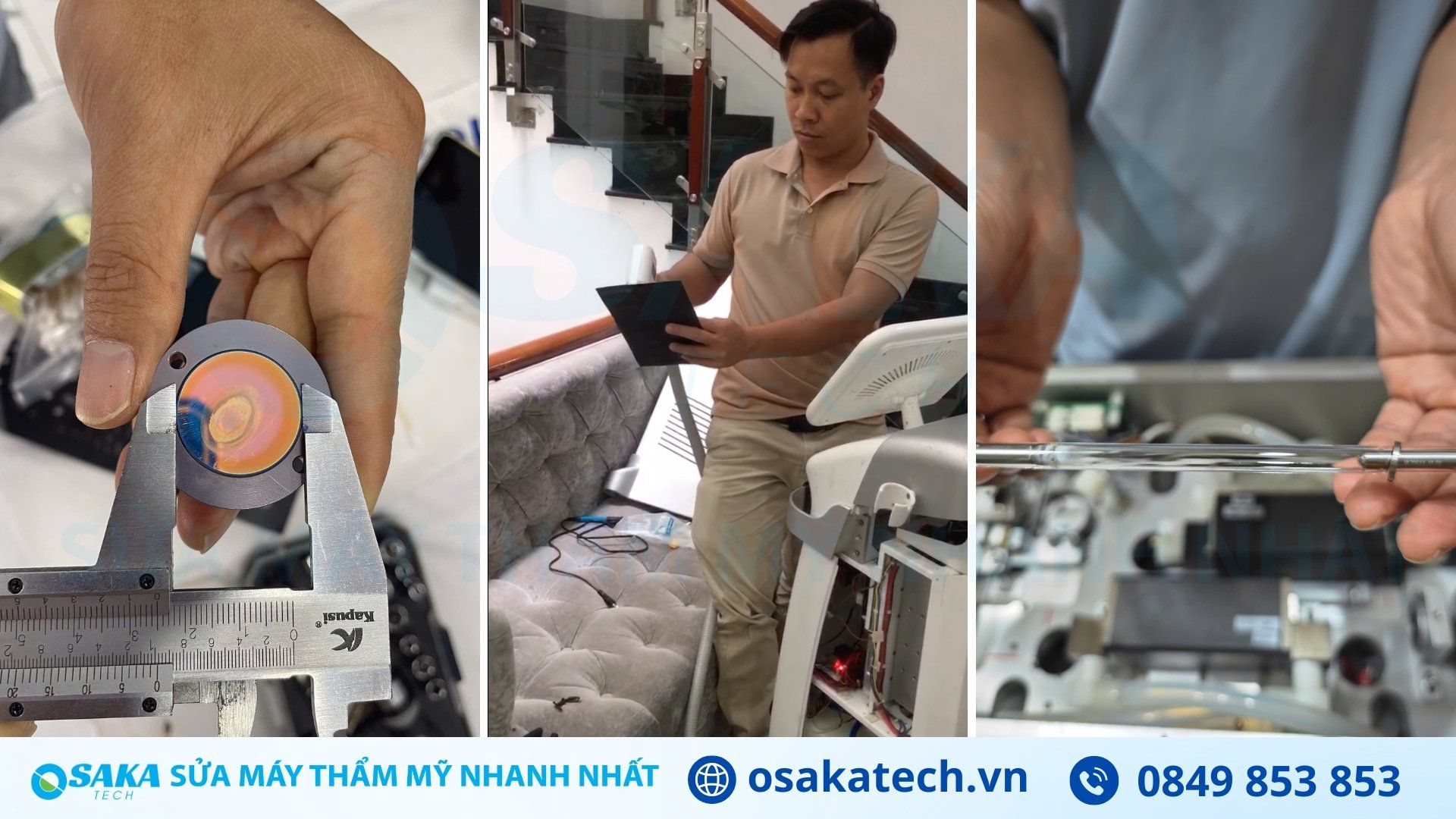 Lỗi máy trị nám thường gặp và cách khắc phục