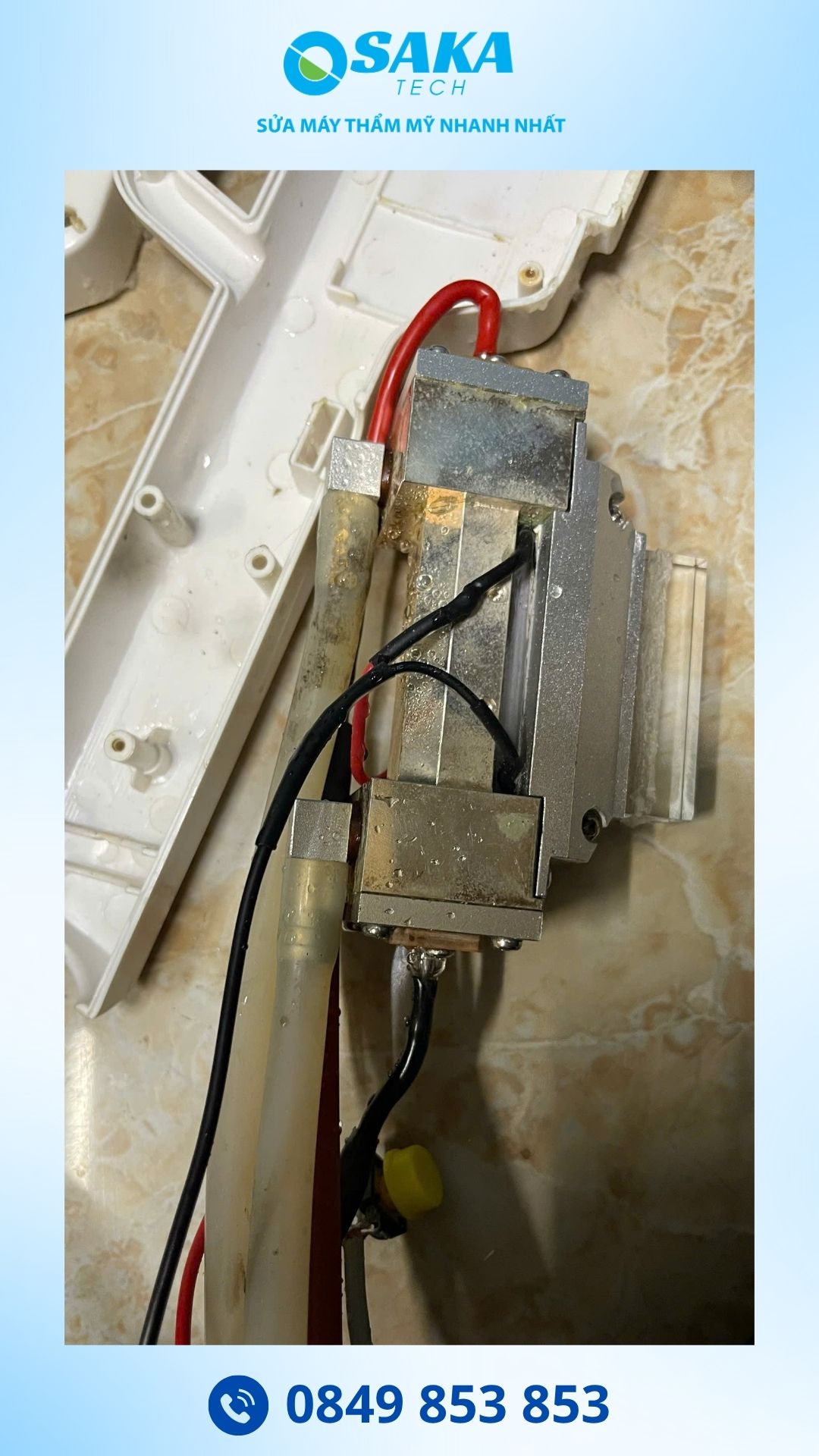 Sửa Máy Triệt Lông IPL SHR Elight K8I Báo Lỗi Nước