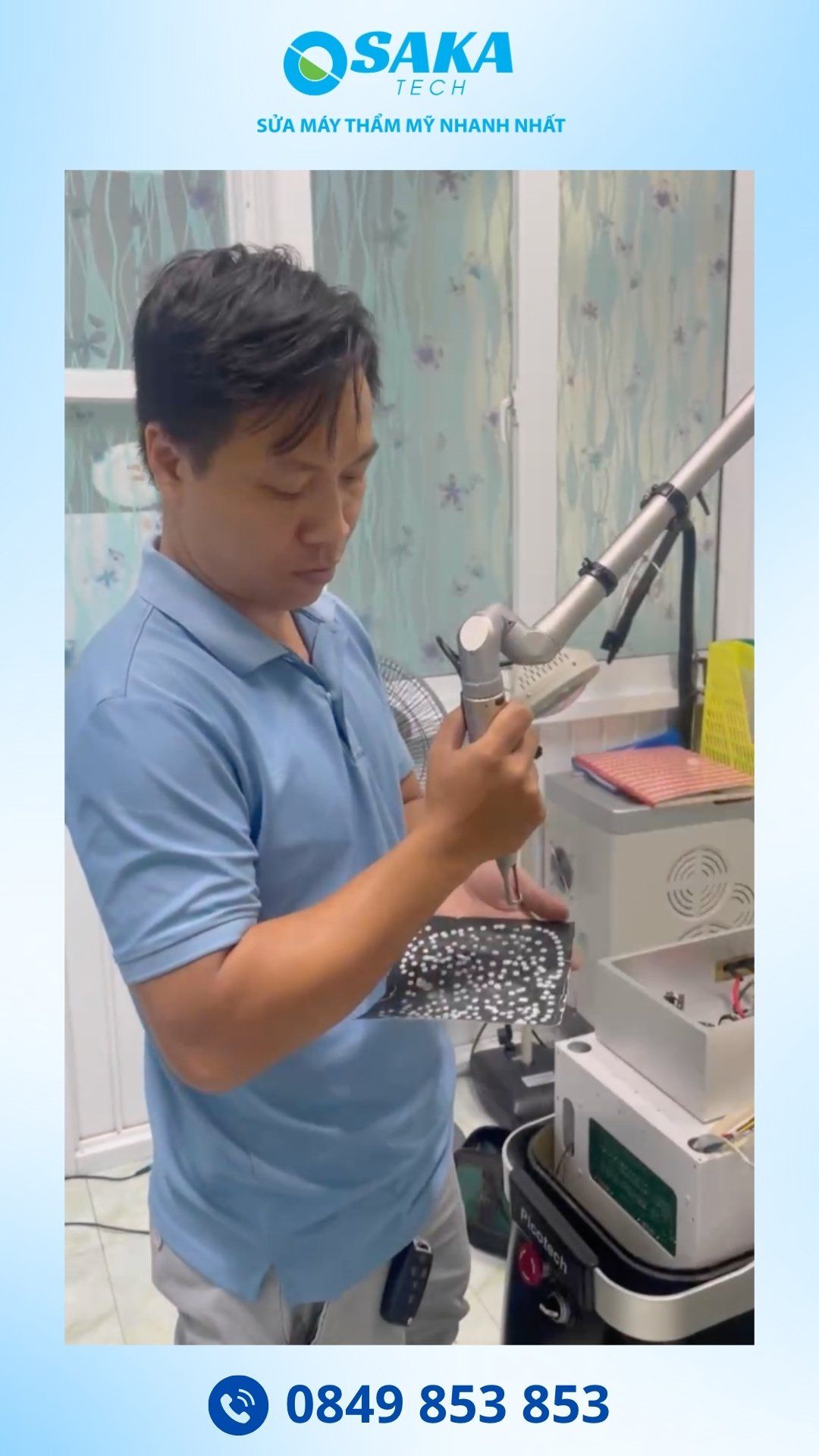 Sửa Máy Laser Picotech Năng Lượng Yếu Tại Tiền Giang