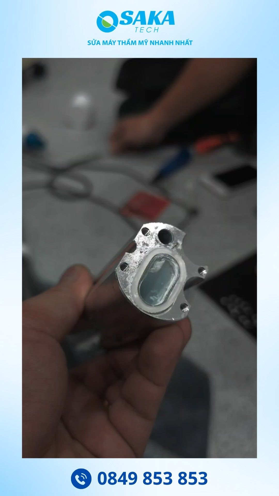 Sửa Máy Laser YAG Dây Lỗi Handpiece Rod - Buồng Lỏng Nước