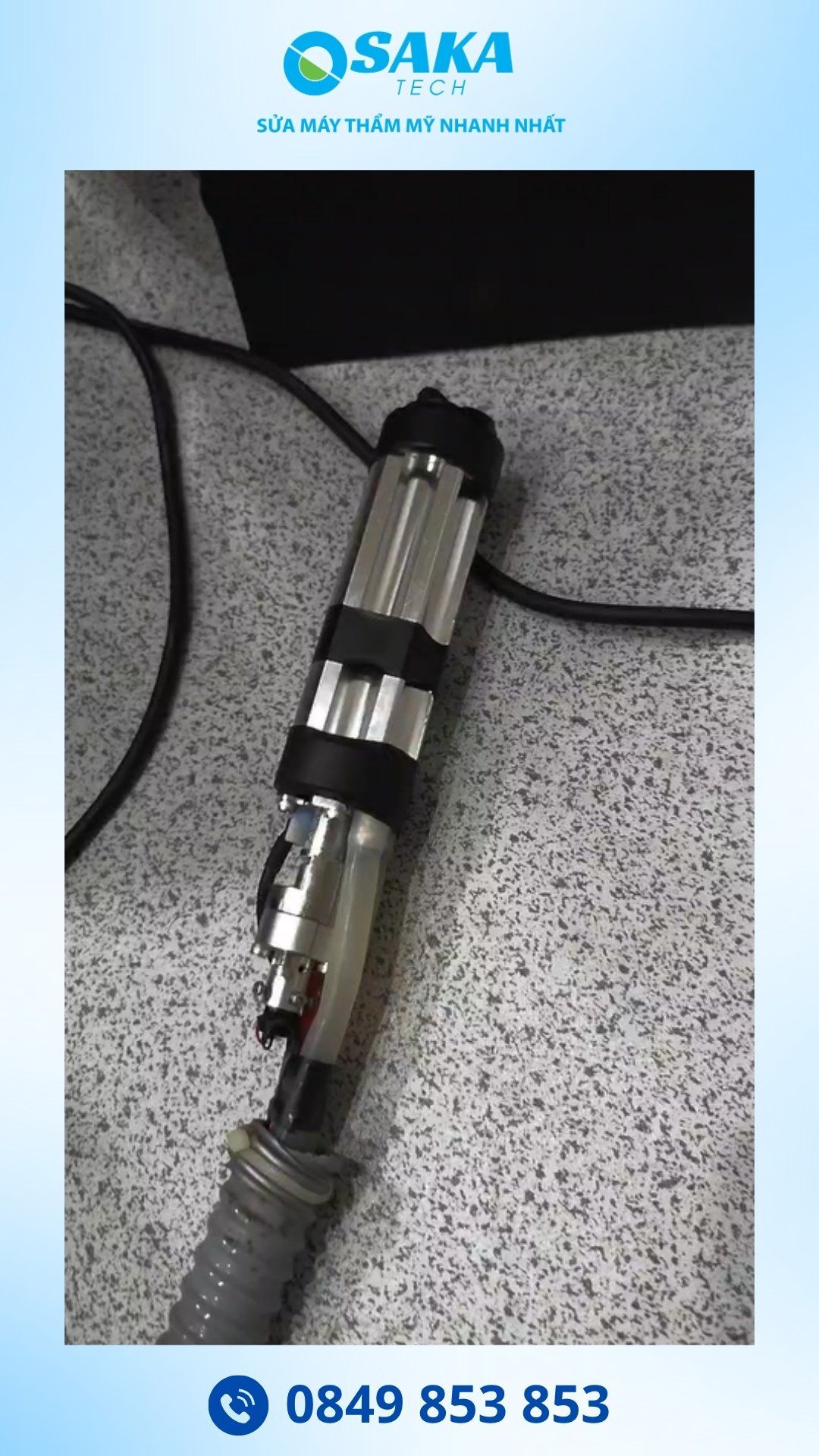 Sửa Máy Laser YAG Dây Lỗi Handpiece Rod - Buồng Lỏng Nước