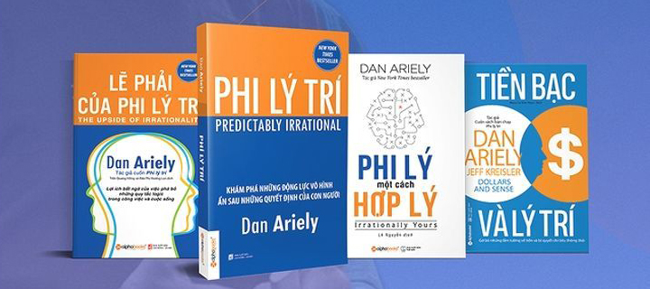 4 cuốn sách tâm lý học hay nhất của Dan Ariely