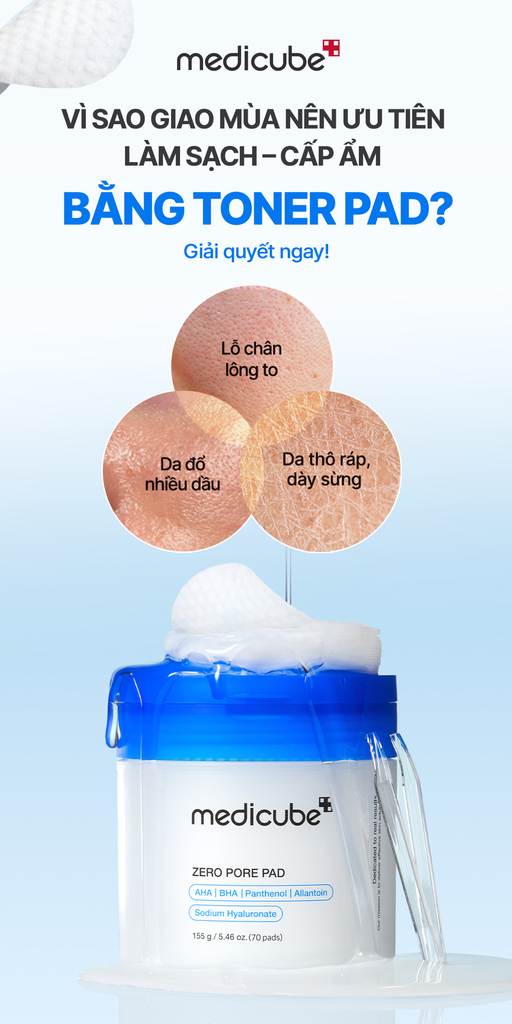 🧽 TONER PAD QUỐC DÂN CHO MÙA HÈ
