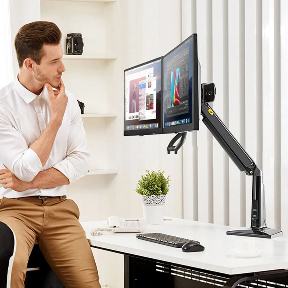 Cách sử dụng giá đỡ máy tính, điện thoại để tối ưu không gian.