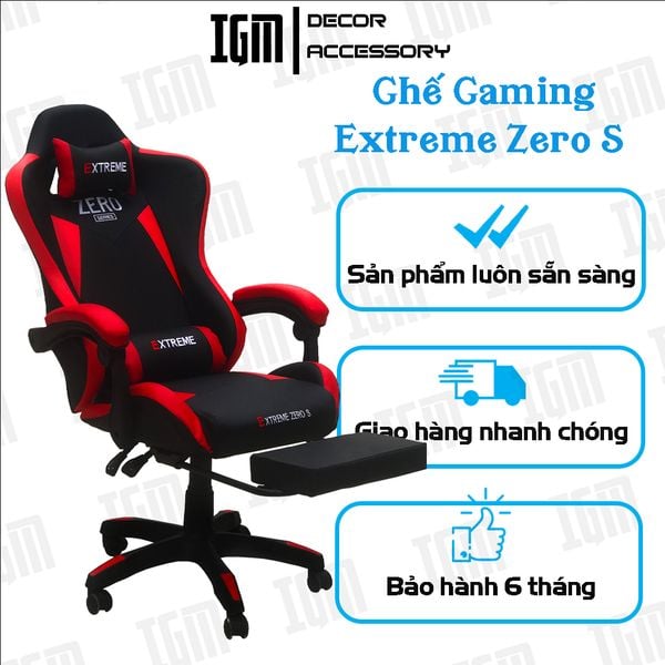 Ghế Gaming Extreme Zero S Ngả Lưng 170 Độ Di Chuyển Dễ Dàng Hiện ...