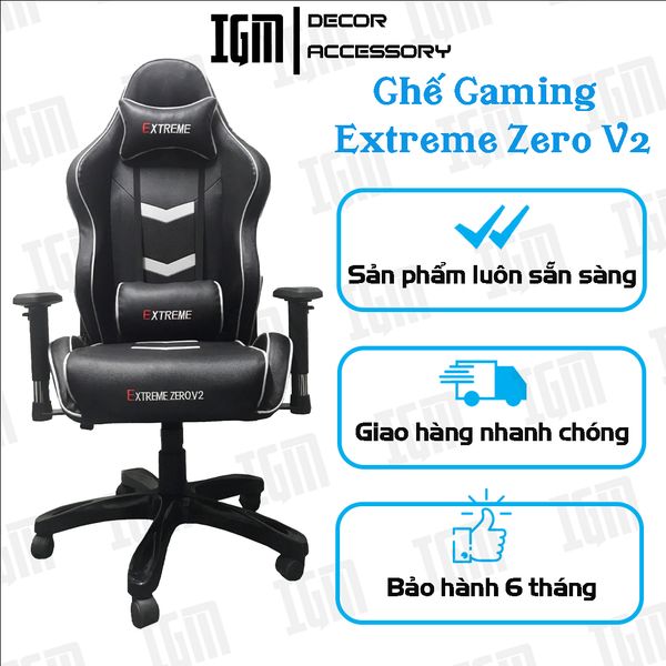 Ghế Gaming Extreme V2 Tay Cao Su Non Nâng Hạ Hiện Đại Giá Rẻ – IGM ...