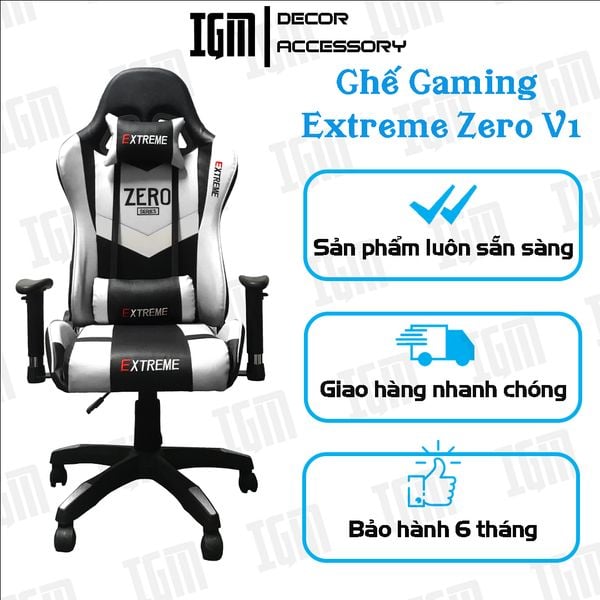 Ghế Gaming Extreme Zero V1 Ngả Lưng 160 Độ Di Chuyến Linh Hoạt ...