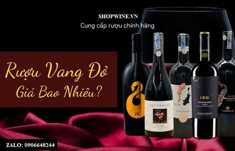 Giá rượu vang trên thị trường hiện nay