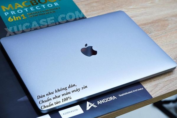 Bộ dán Macbook 6in1 ANDORA