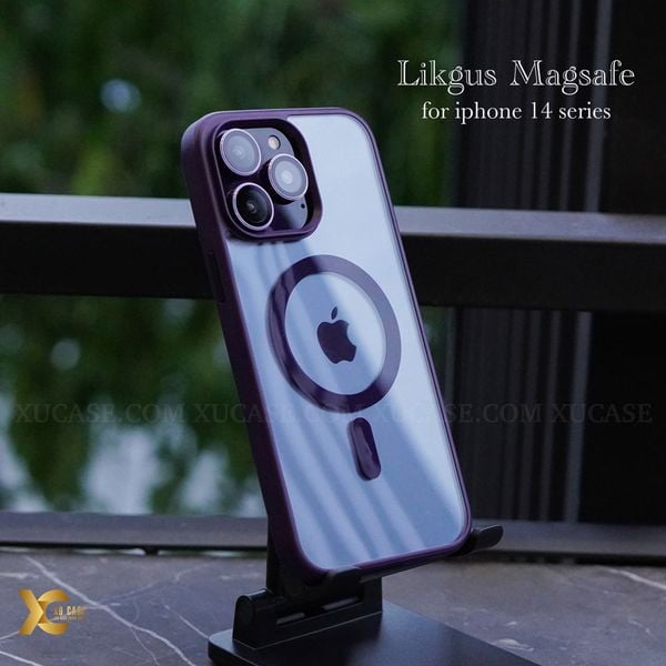 Ốp LIKGUS Lưng Trong Magsafe cao cấp cho iPhone