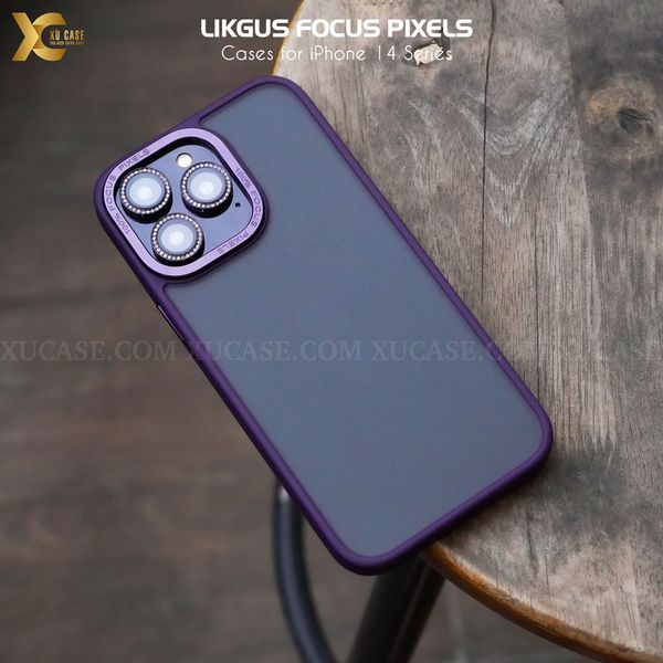 Ốp LIKGUS Focus Pixel cao cấp cho iPhone