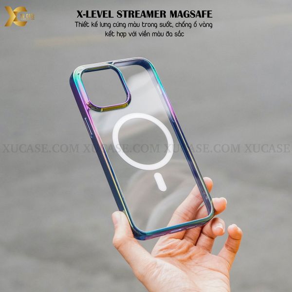 Ốp X-Level Streamer Magsafe cho iPhone