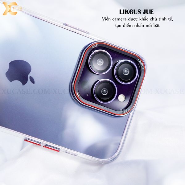 Ốp Likgus Jue cao cấp chính hãng cho iPhone