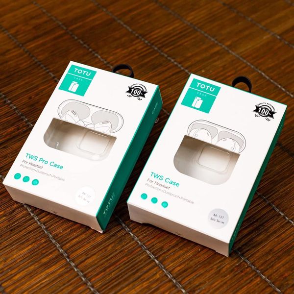 Ốp Airpods TOTU trong suốt