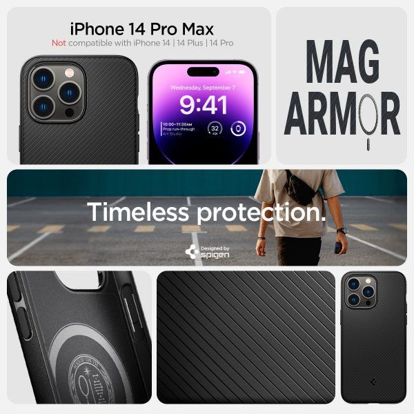 Ốp Spigen Mag Armor Magfit chính hãng dành cho iPhone