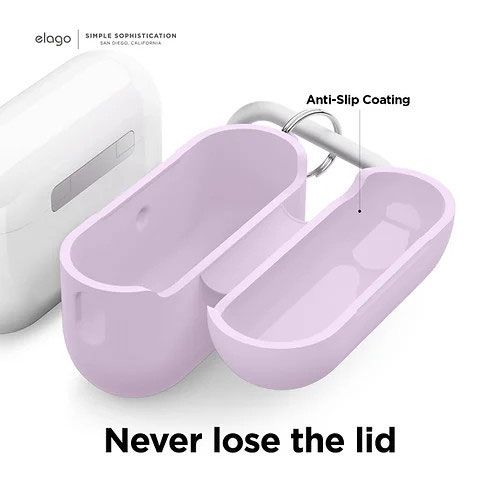 Ốp Airpods Elago Silicone Hang chính hãng cho Airpods Pro 2