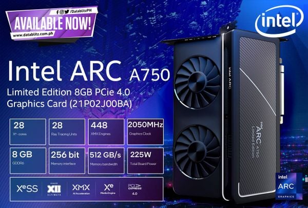 Review Card đồ Họa Rời Tầm Trung Intel Arc A750 Limited Edition