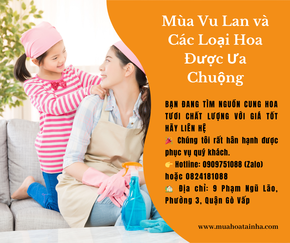 Các Loại Hoa Được Ưa Chuộng Trong Mùa Vu Lan