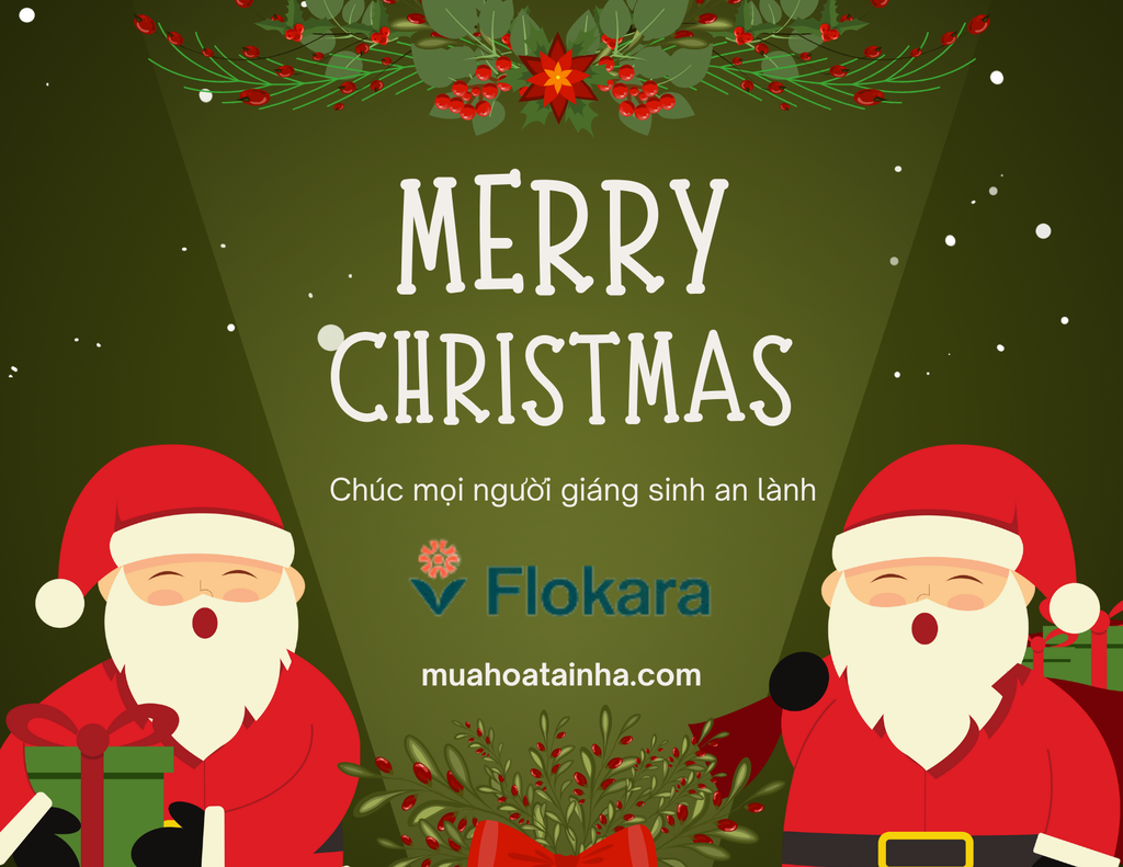 Flokara Chúc Mừng Giáng Sinh – Merry Christmas!