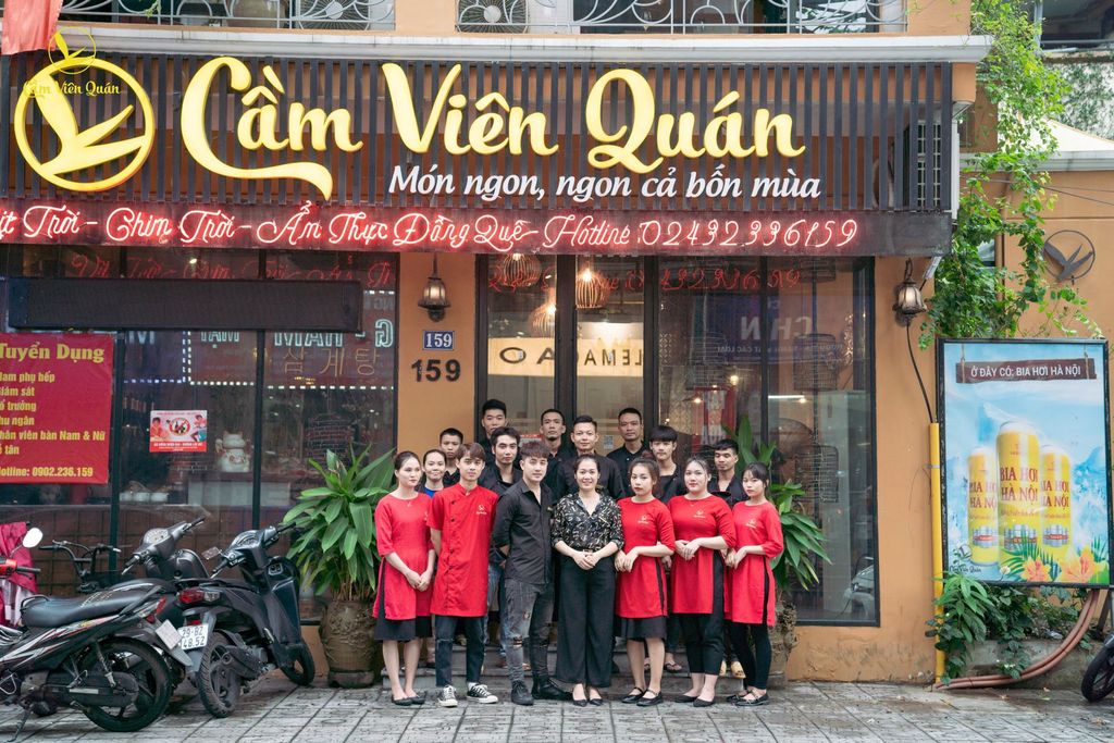 CẦM VIÊN QUÁN - NHÀ HÀNG CAO CẤP - TIP CAO:  TUYỂN DỤNG NHÂN VIÊN - THU NHẬP CAO - ĐI LÀM NGAY.