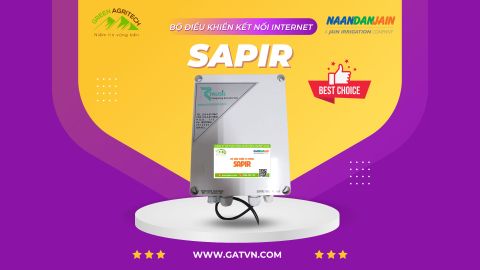 Bộ điều khiển SAPIR kết nối internet cho hệ thống tưới