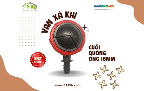 Van xả khí cuối đường ống 16mm