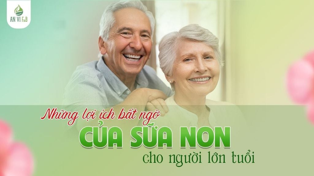 Bật mí những lợi ích bất ngờ của sữa non dành cho người lớn tuổi