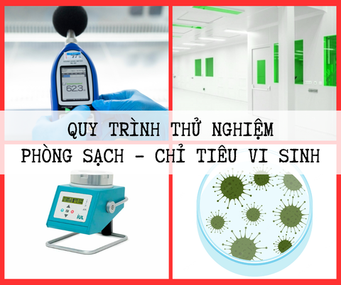 Quy trình thử nghiệm phòng sạch - chỉ tiêu Vi sinh