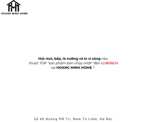 [ BƯỚC ĐẦU KHÁM PHÁ THƯƠNG HIỆU BOSCH - CĂN BẾP ĐƠN GIẢN MÀ HIỆN ĐẠI CỦA GIA ĐÌNH BẠN ]