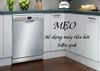 8 Mẹo giúp máy rửa bát vận hành tốt hơn