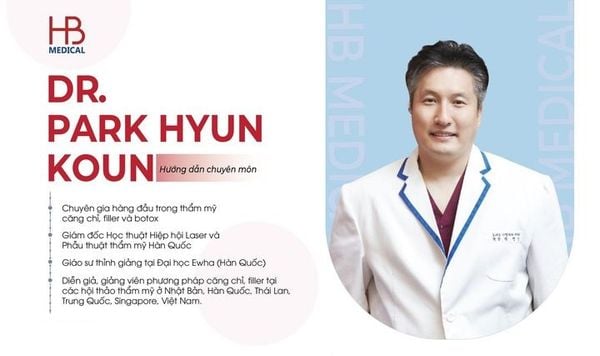 Dr. Park - Chuyên gia hàng đầu về thẩm mỹ căng chỉ