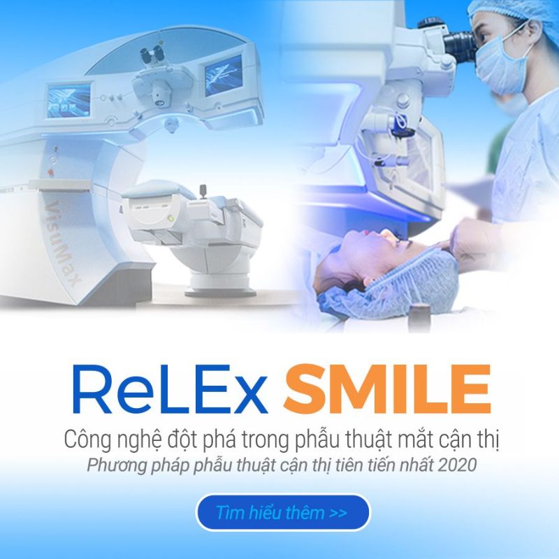 Relex Smile là phương pháp mổ cận thị an toàn và hiệu quả nhất