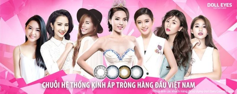 Doll Eyes là chuỗi hệ thống cung cấp lens mắt hàng đầu Việt Nam