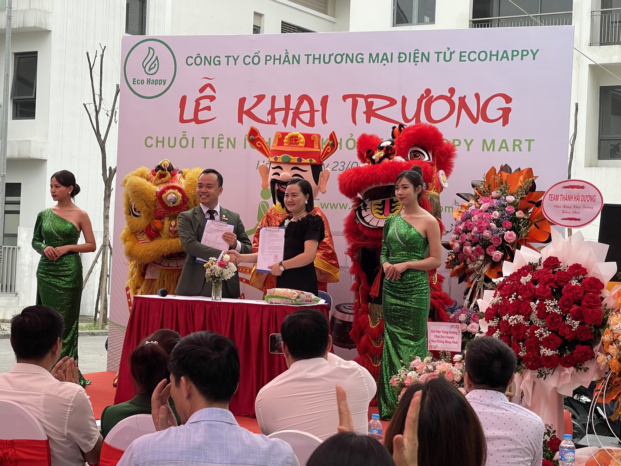 Thế Giới Gạo Ngon đồng hành cùng chuỗi siêu thị Eco Happy thegioigaongon