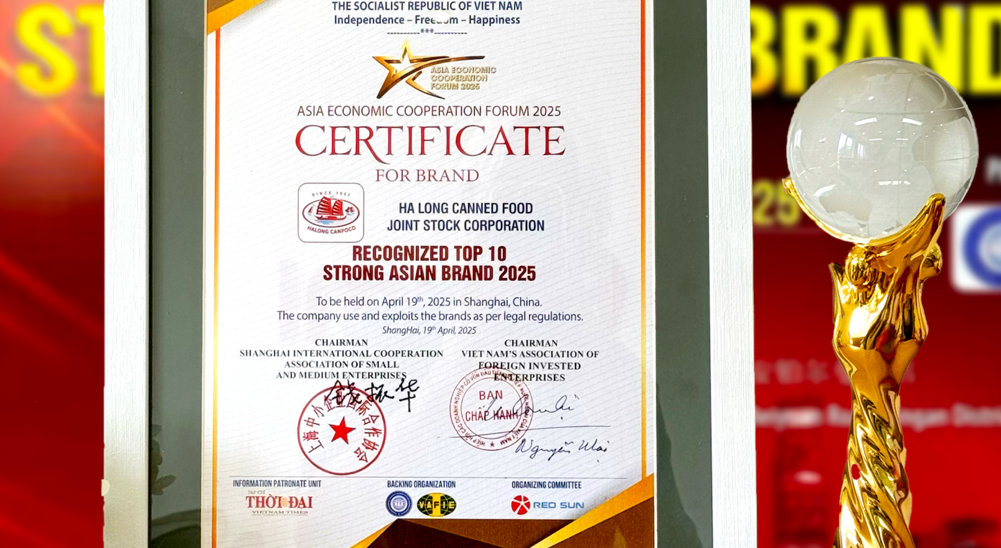 HALONG CANFOCO AFFIRMS INTERNATIONAL QUALITY – PROUDLY BRINGING VIETNAMESE FLAVORS TO THE WORLD