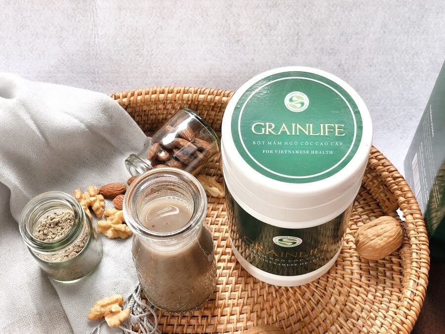 CHĂM SÓC SỨC KHỎE TỪ TRONG RA NGOÀI VỚI BỘT MẦM NGŨ CỐC CAO CẤP GRAINLIFE LOLIFOOD