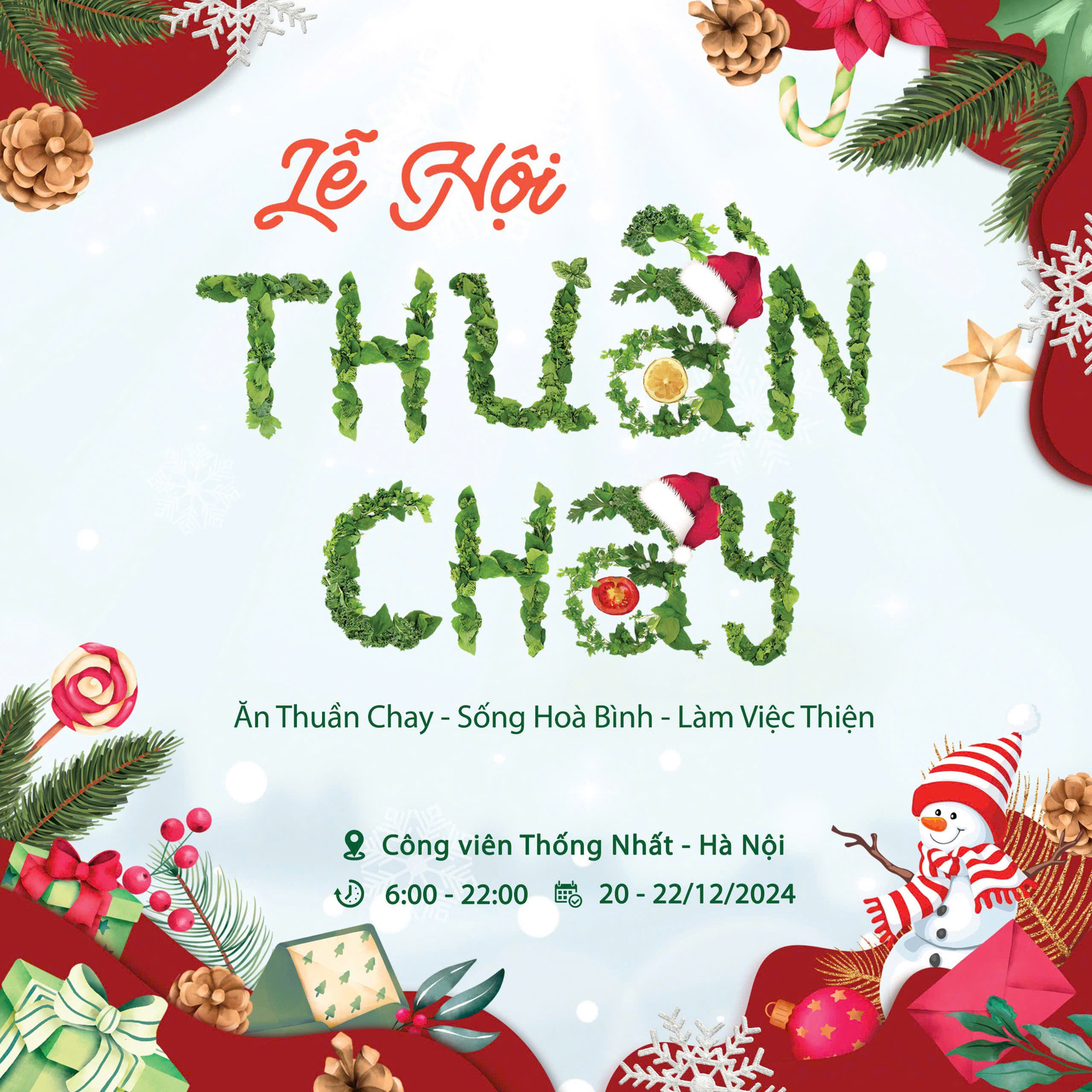 MUDIFOOD THÀNH CÔNG TẠI LỄ HỘI THUẦN CHAY X'MAS 2024