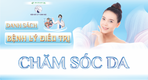 Danh sách Bệnh lý Điều trị của Chăm sóc da