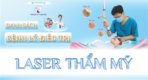 Danh sách Bệnh lý Điều trị của Laser Thẩm mỹ
