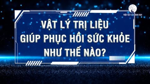 Vật lý trị liệu giúp phục hồi sức khỏe.